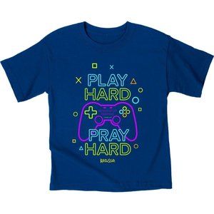 NWT Kerusso Kids T-Shirt Gamer 1 Thessalonians 5:17